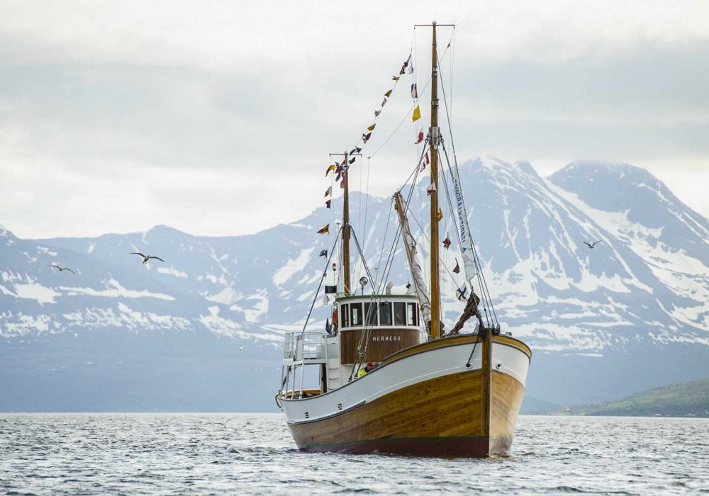 hermes 2 på havet